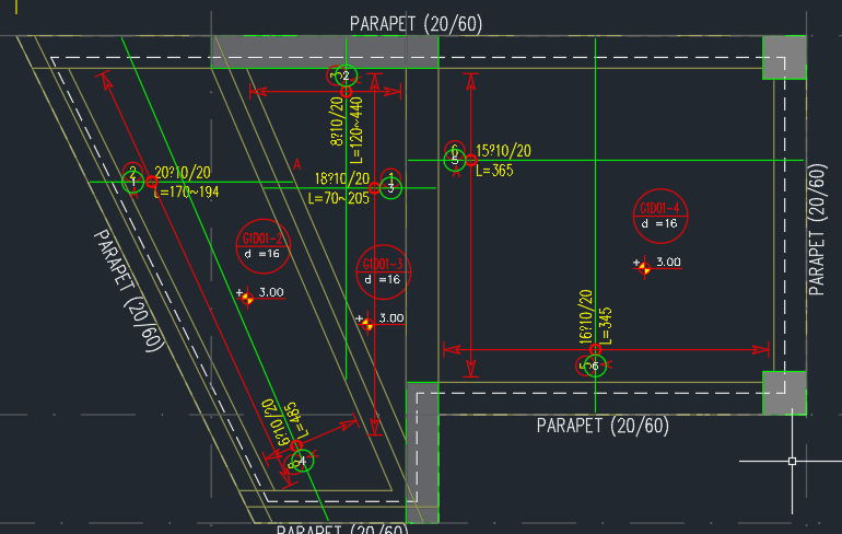 İşaretli ataşman örneği